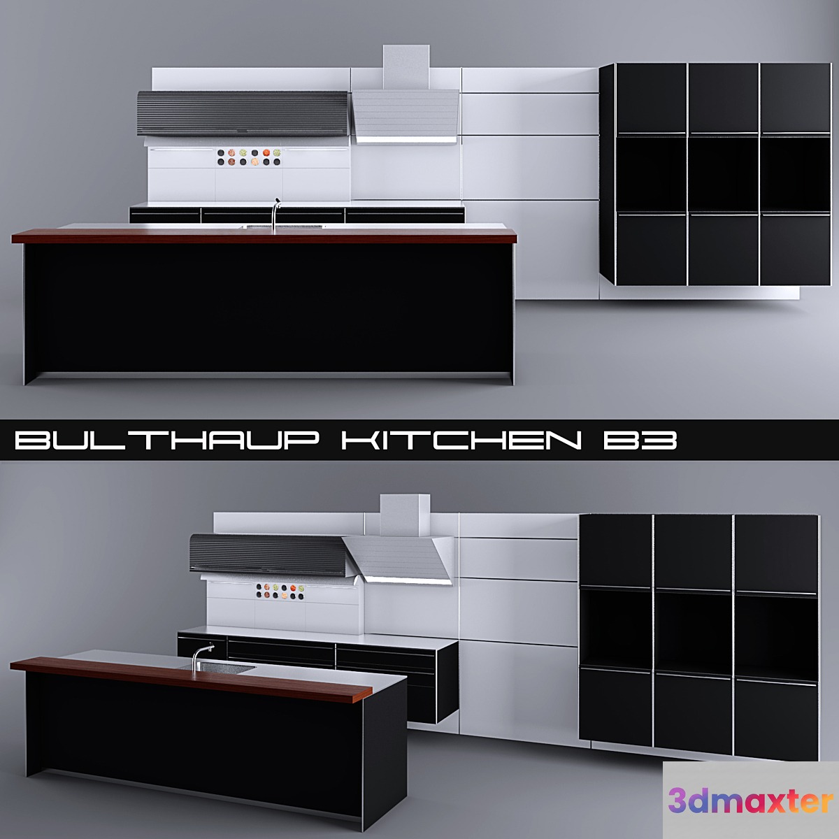 Kitchen bulthaup b3 3D Max