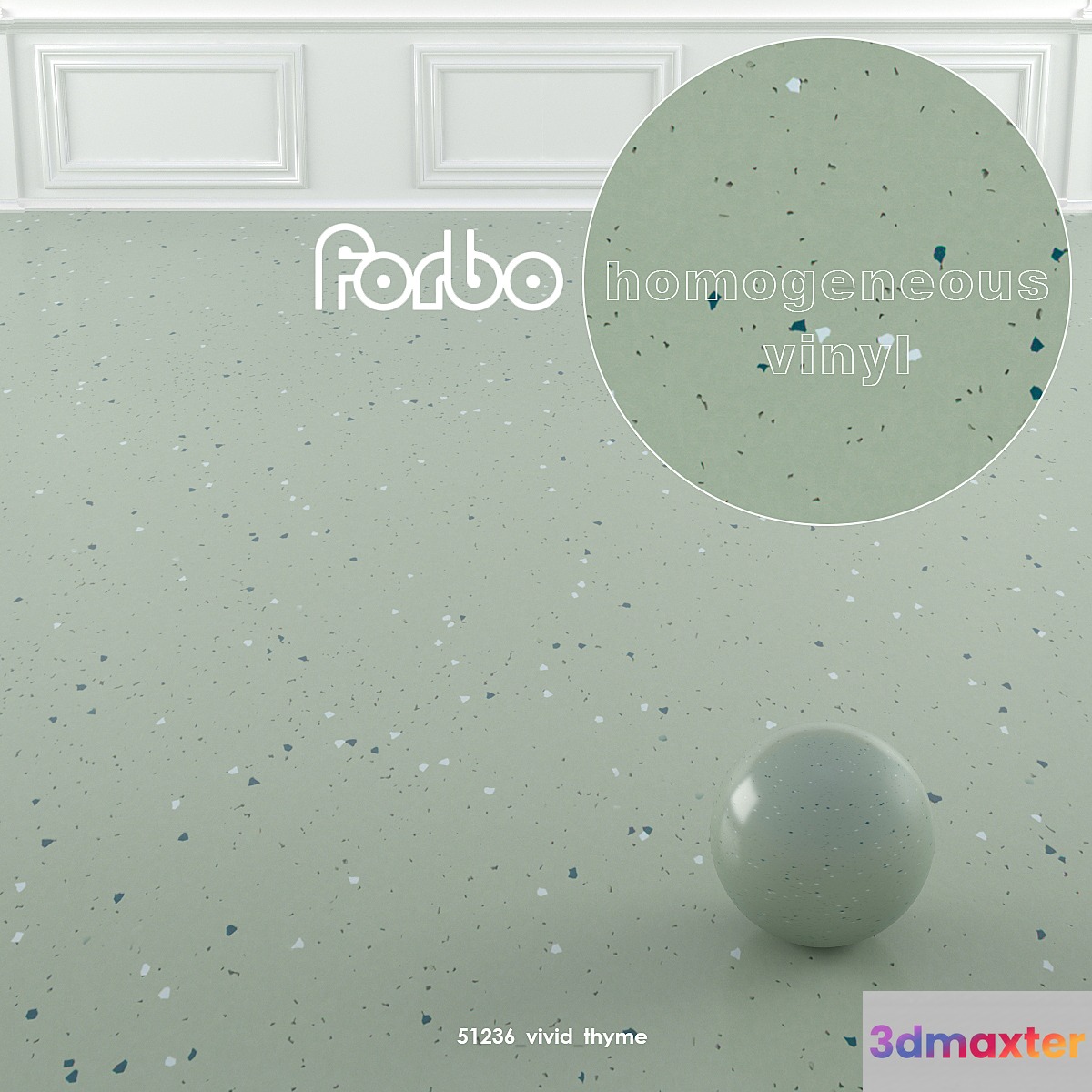 Forbo Sphera Homogeneous Vinyl: 6 3D Max