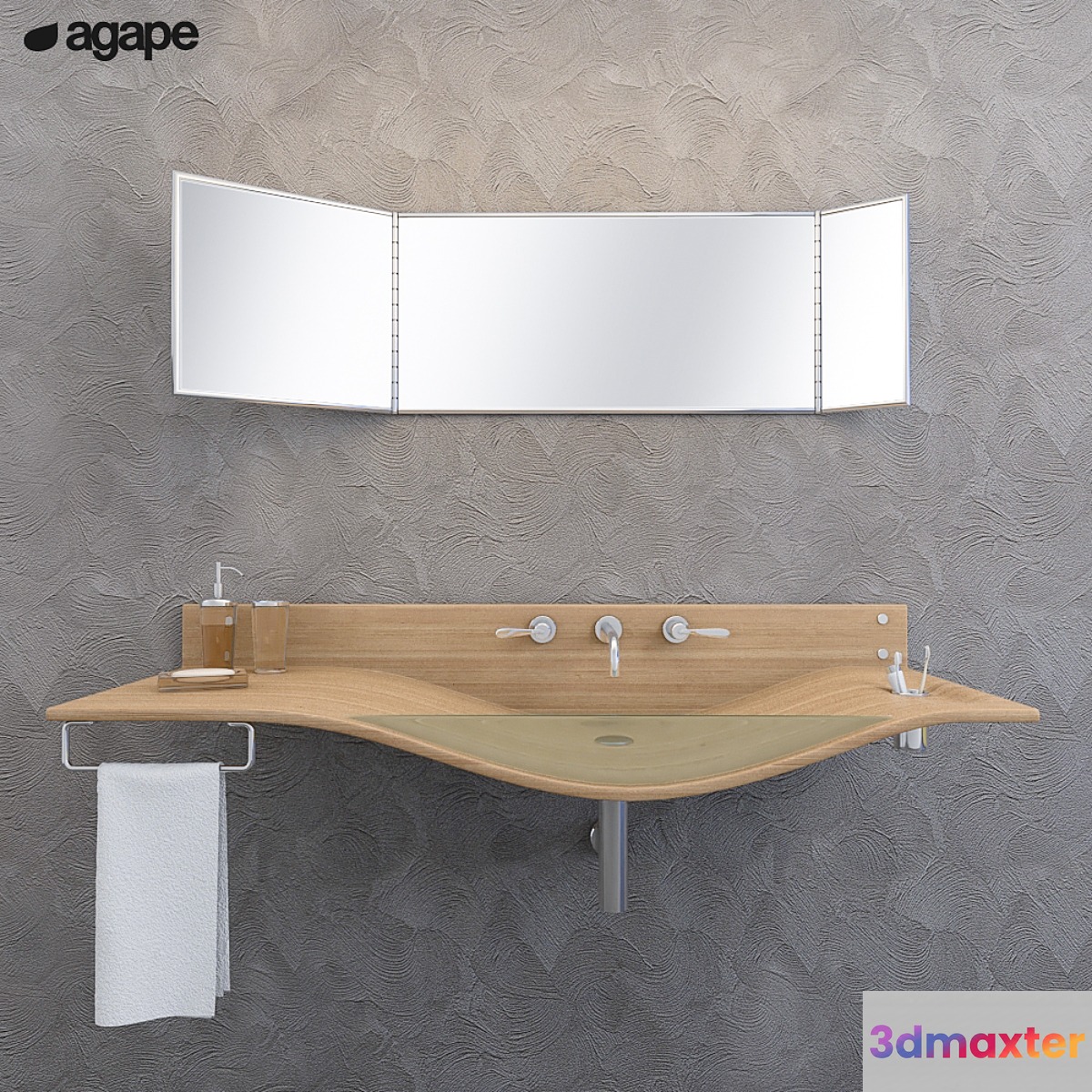 Washbasin Agape | Gabbiano