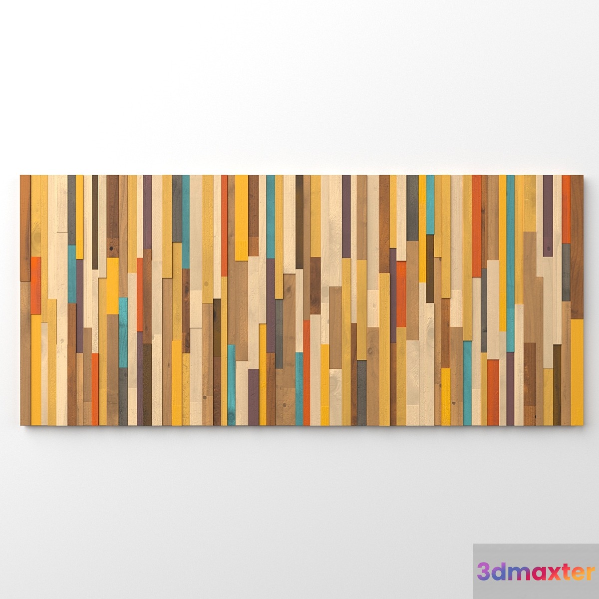 Mid Century wall art 3D Max
