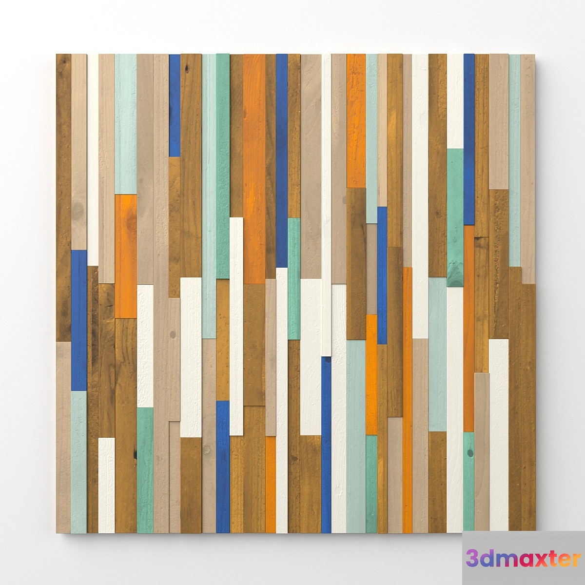 Industrial wall art 3D Max