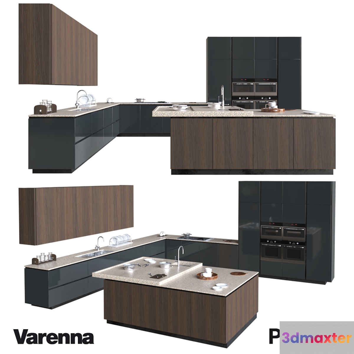 POLIFORM KITCHEN COLLECTION DESIGN CR & S VARENNA ARTEX 2 - No.3