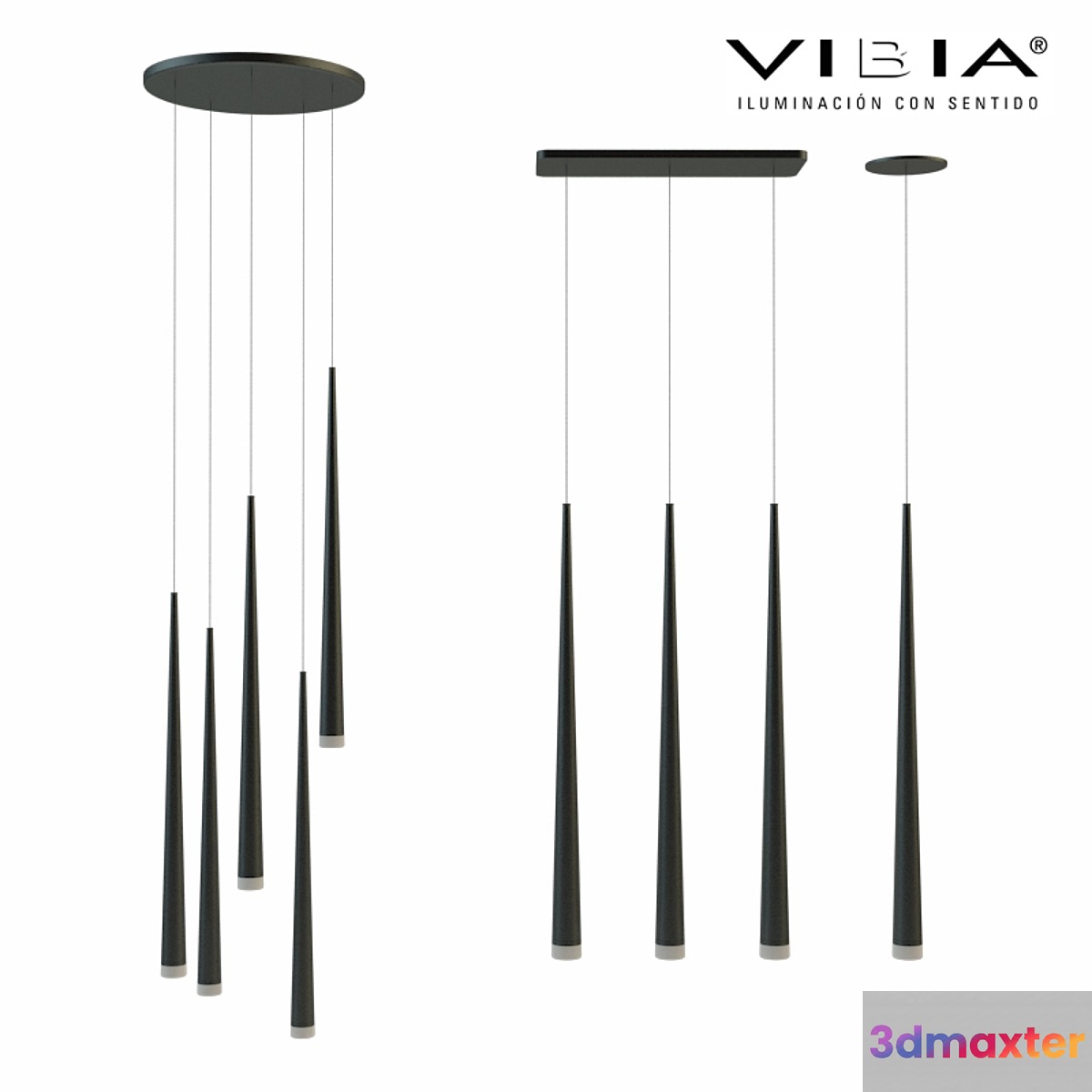 Vibia slim lamps