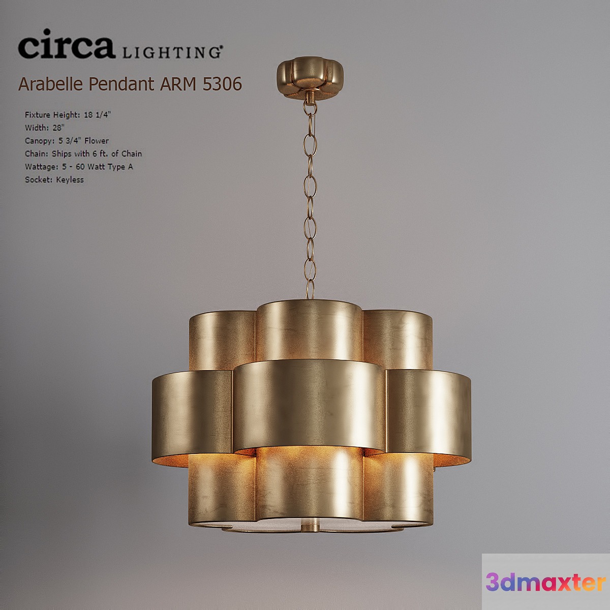 Arabelle Pendant ARN5306 Circa Lighting