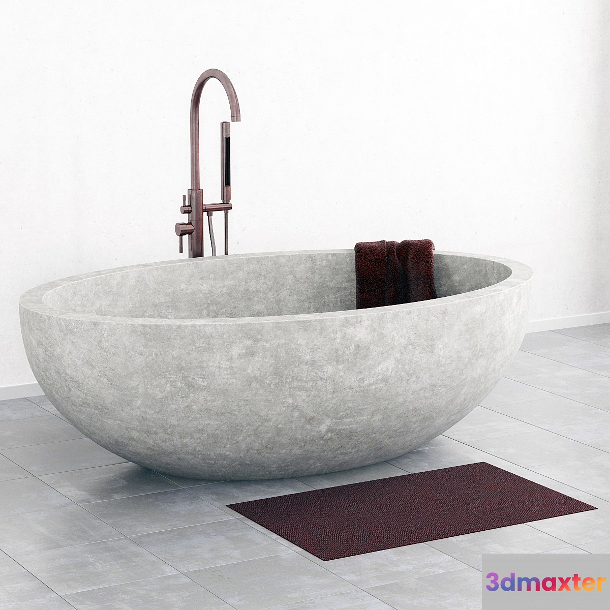 Bathroom stone wite - No.2
