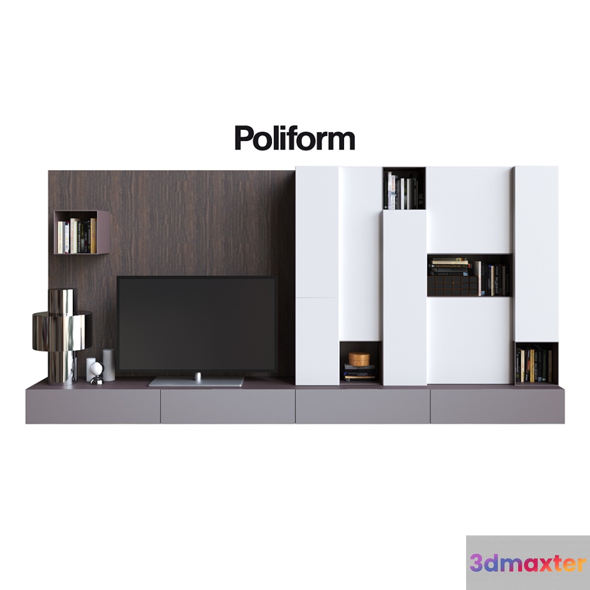POLIFORM VARENNA SISTEMI GIORNO SINTESI 3D Max