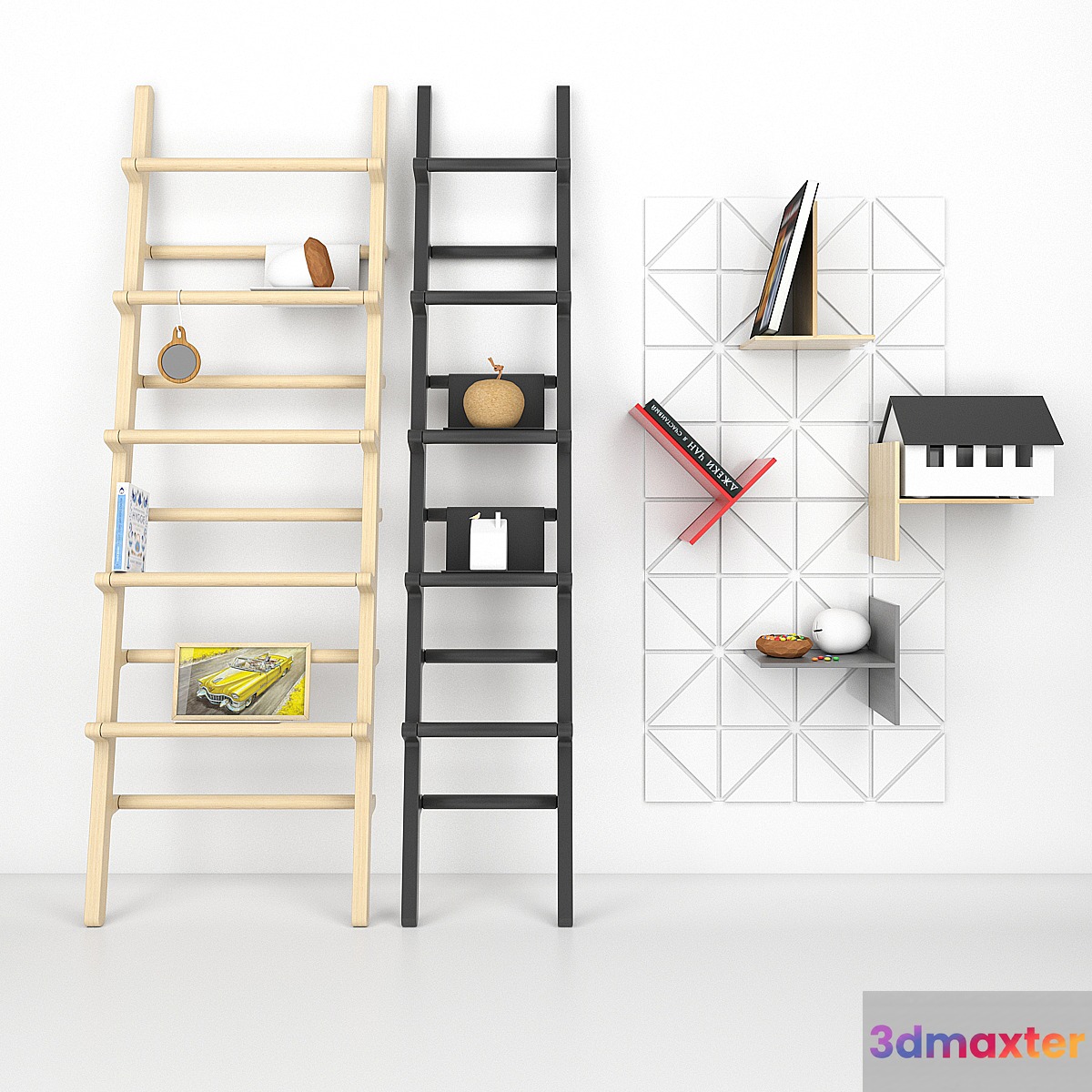 Shelf set