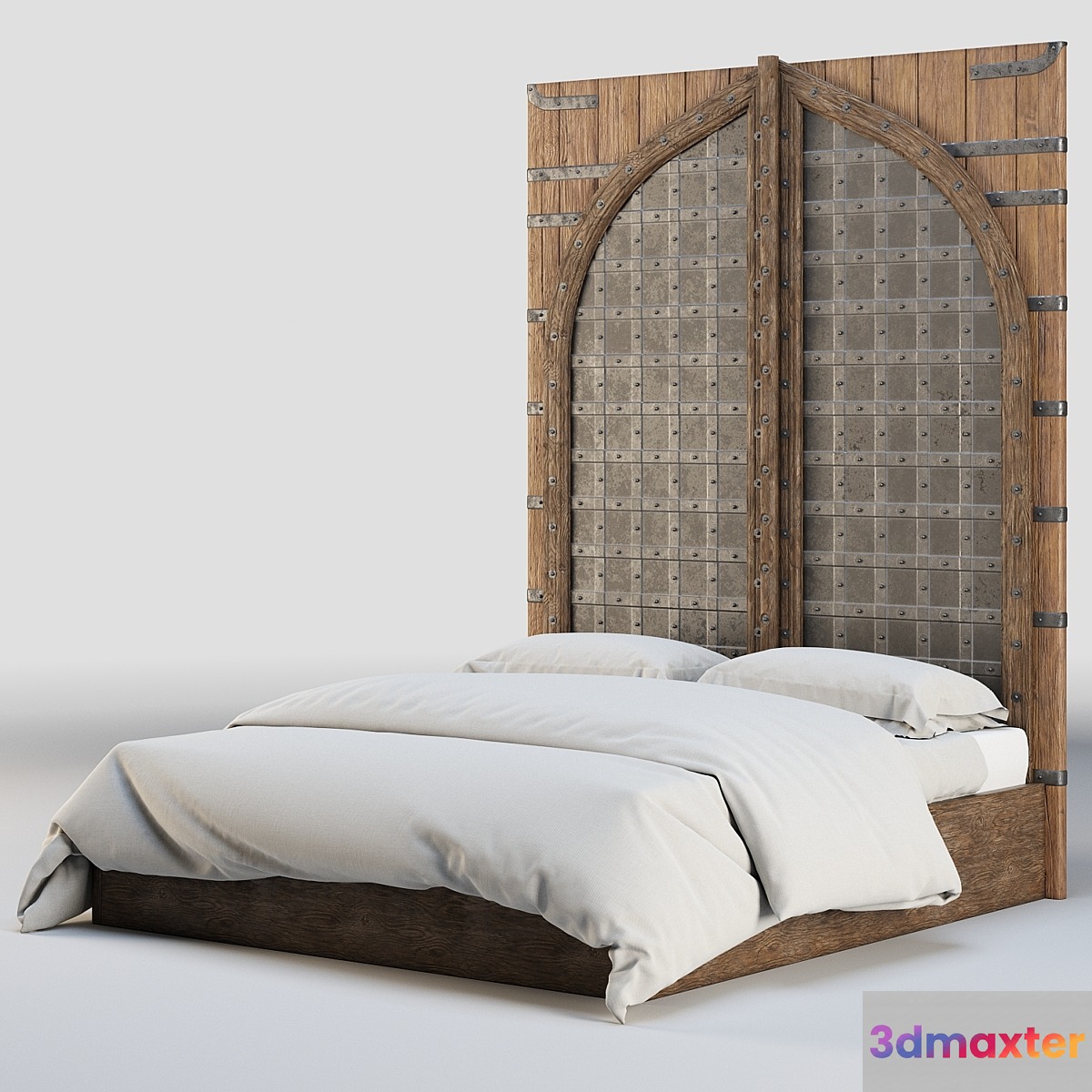 RH INDIAN FORTRESS BED 3D Max