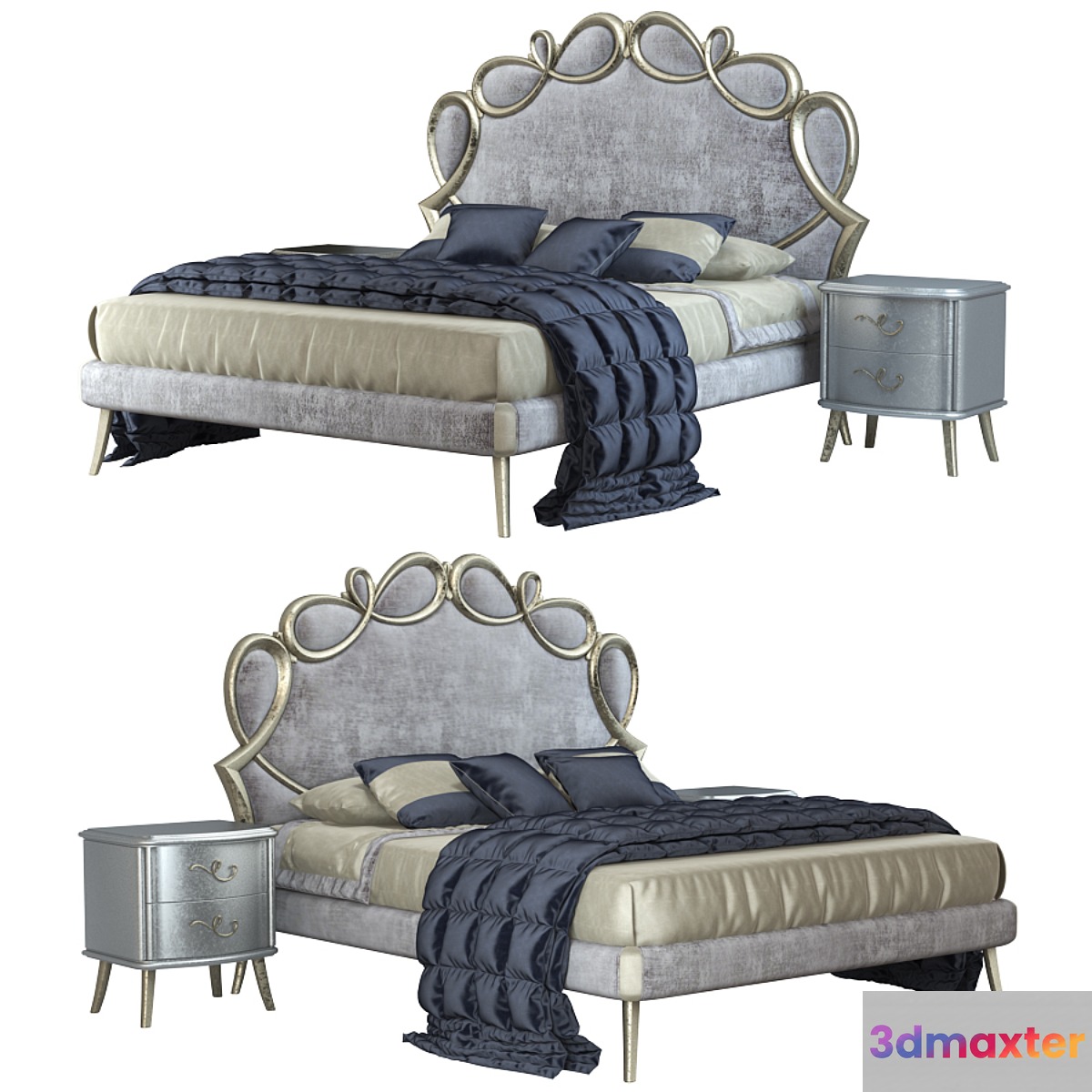 Bed CorteZari Letti Matrimoniali PAPILLON - No.3