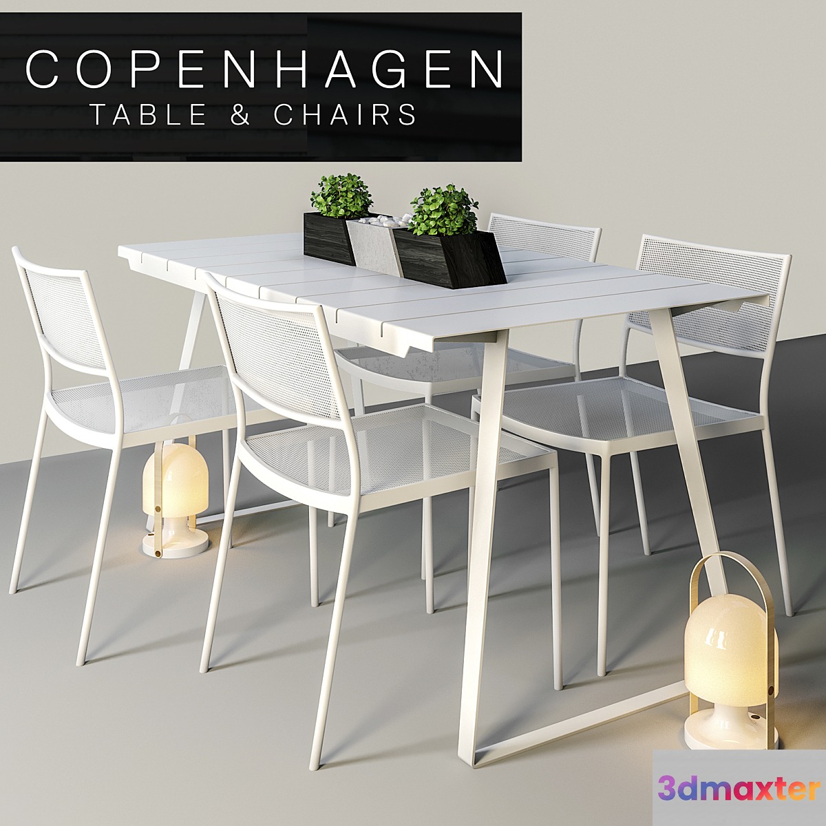 Copenhagen Chairs & Table - No.2