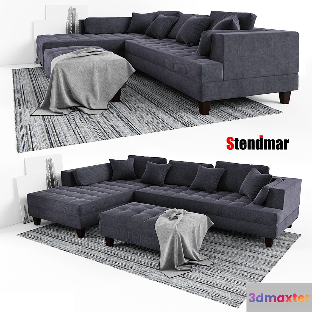 STENDMAR Sofa Set S168LDG - No.3