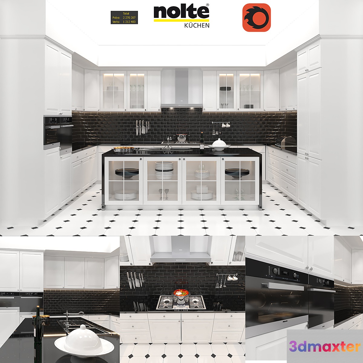 Nolte Elegance with appliances and accessories
