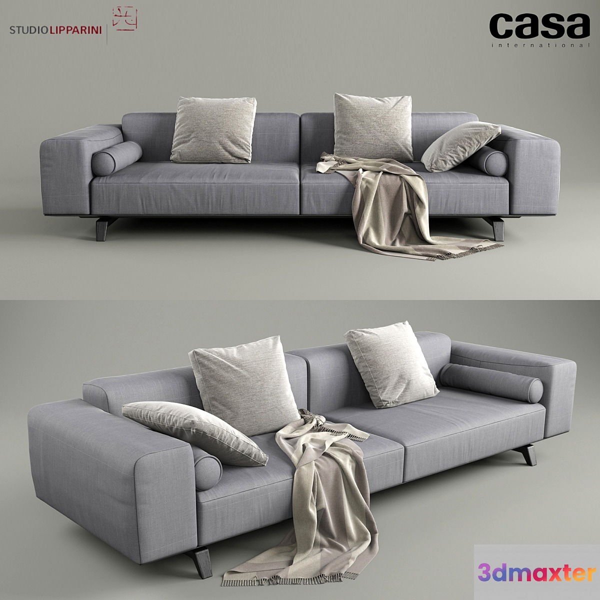 Casa Intl Torreano Sofa 1 3D Max
