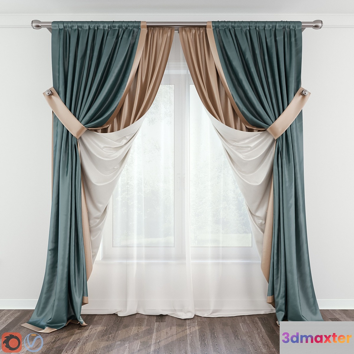 Modern Curtain №8 - No.2