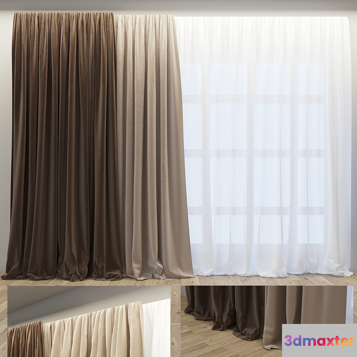 Curtain_05 - No.2 3D Max