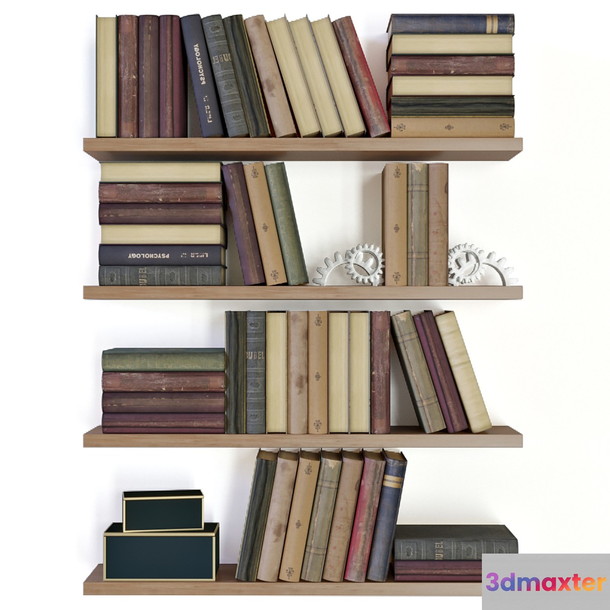 Seth from classical books 3D Max