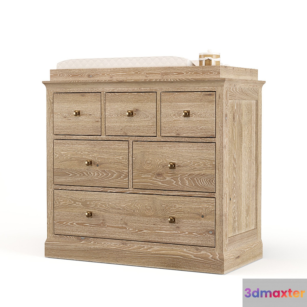 Swaddle chest 3D Max