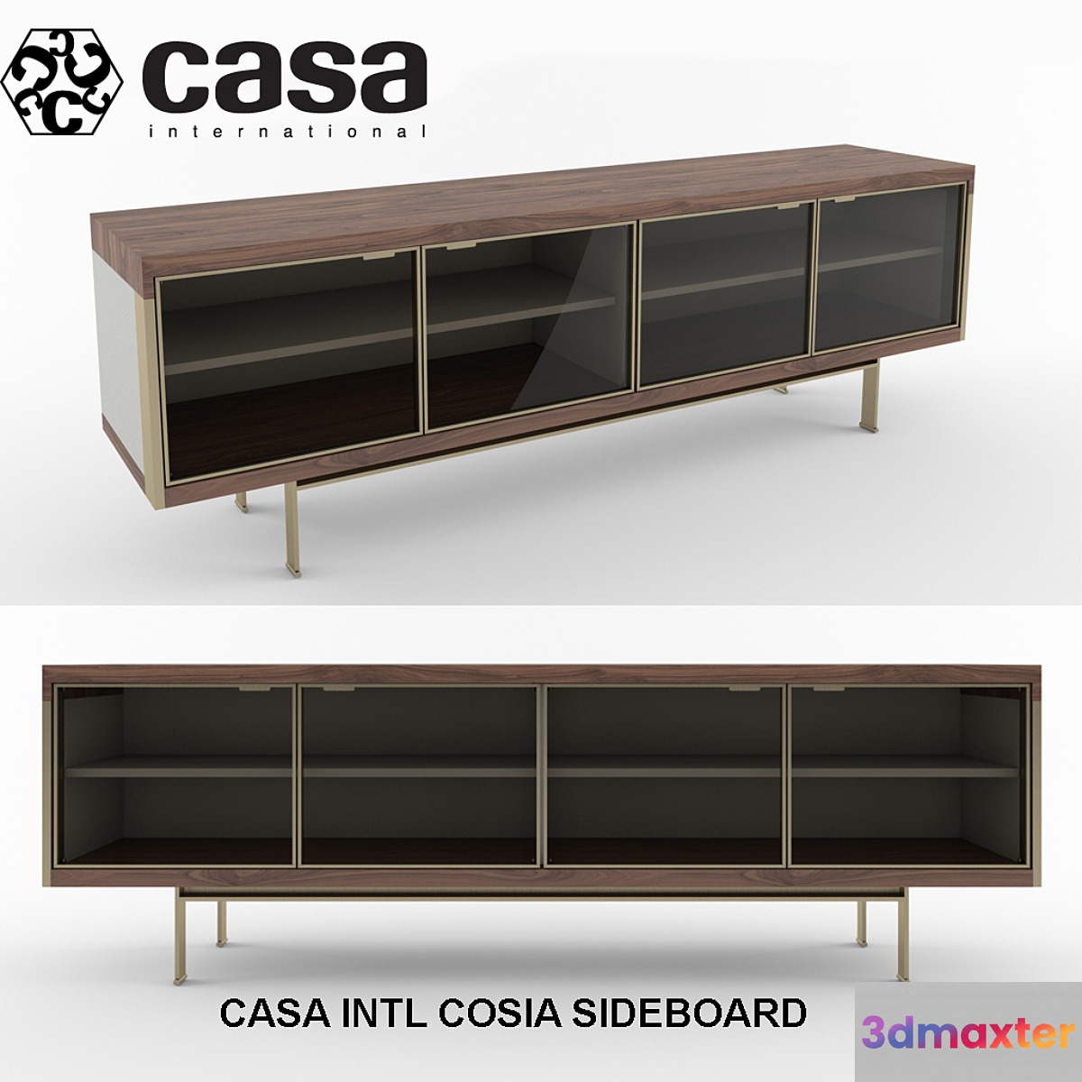 Casa Intl Cosia Sideboard 3D Max