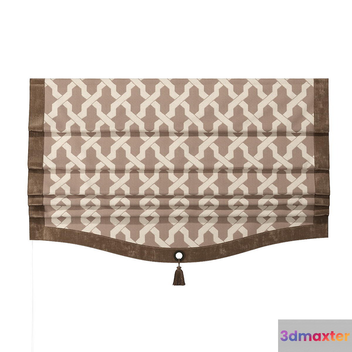 The Roman curtain ILONKA 01 3D Max