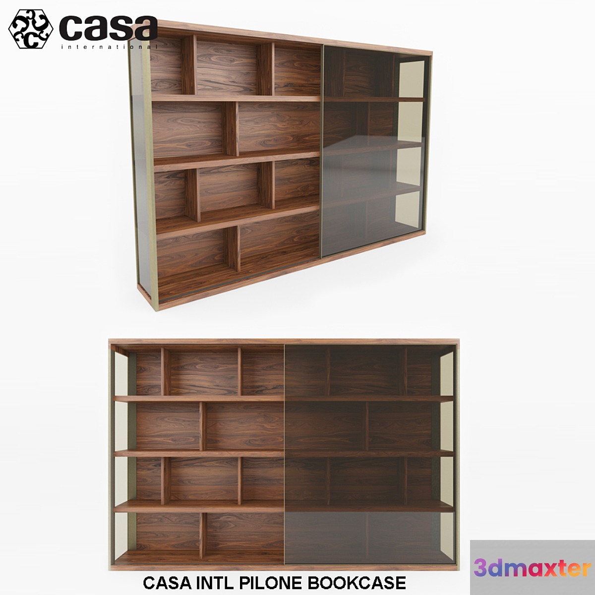 Casa Intl Pilone Bookcase 3D Max