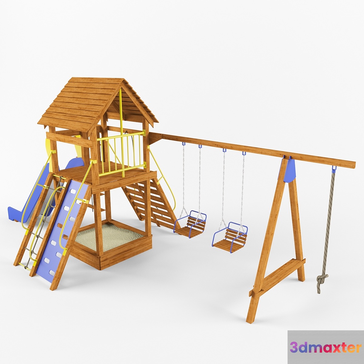 Children's complex Holiday of the kid 3D Max