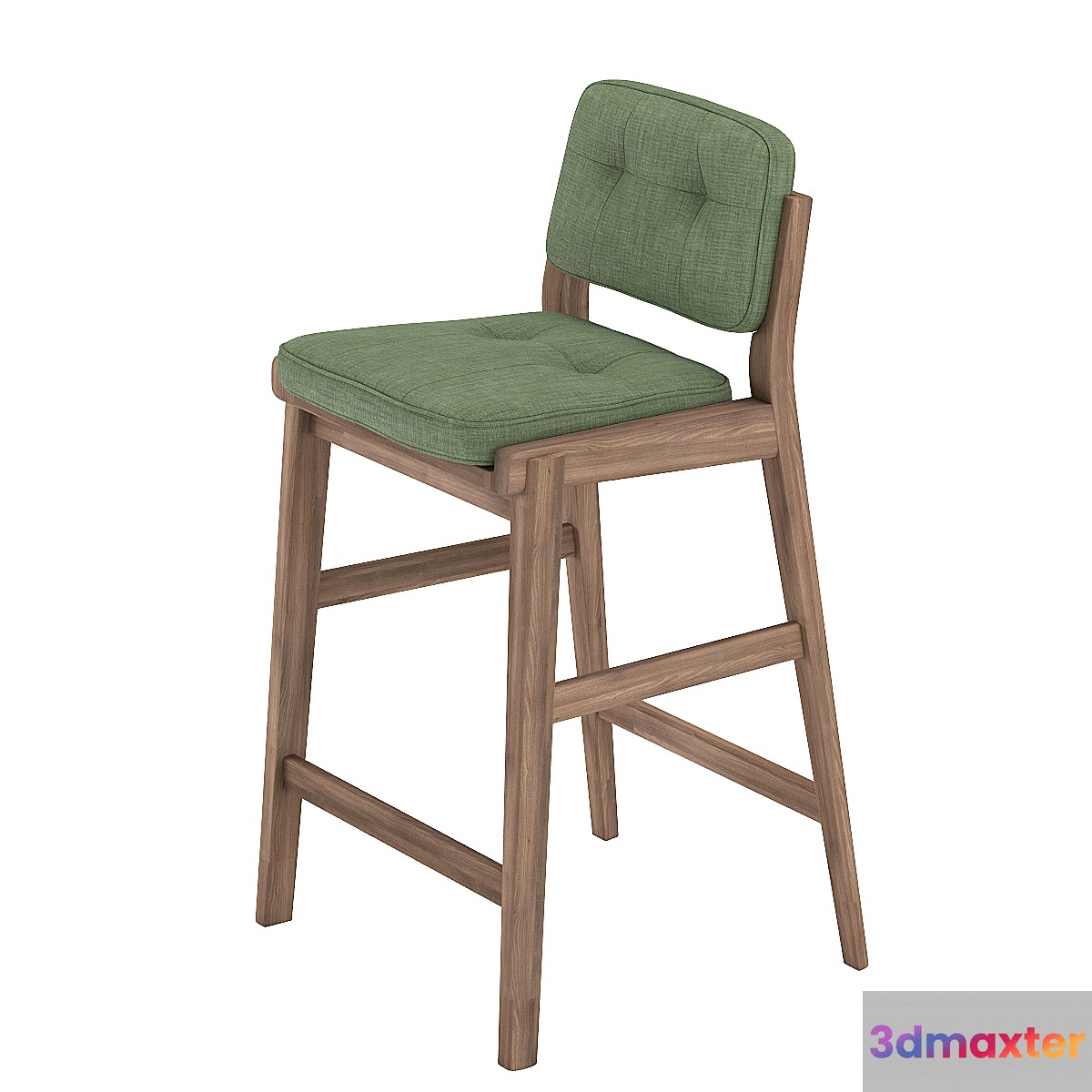 Capo Neri & Hu Bar Stool 3D Max