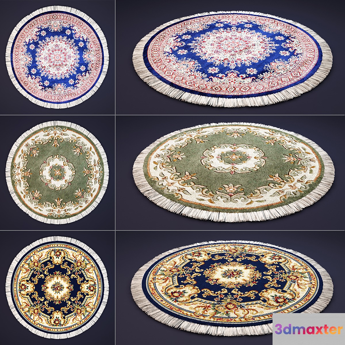 CARPET CIRCLE3 3D Max