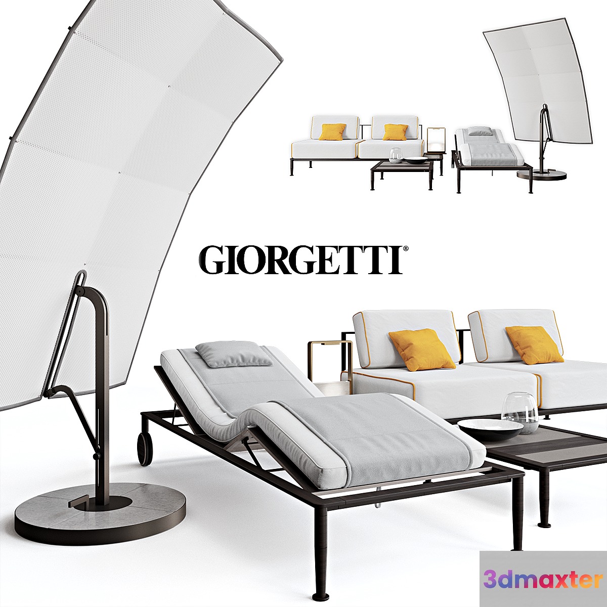Giorgetti GEA Set 3D Max