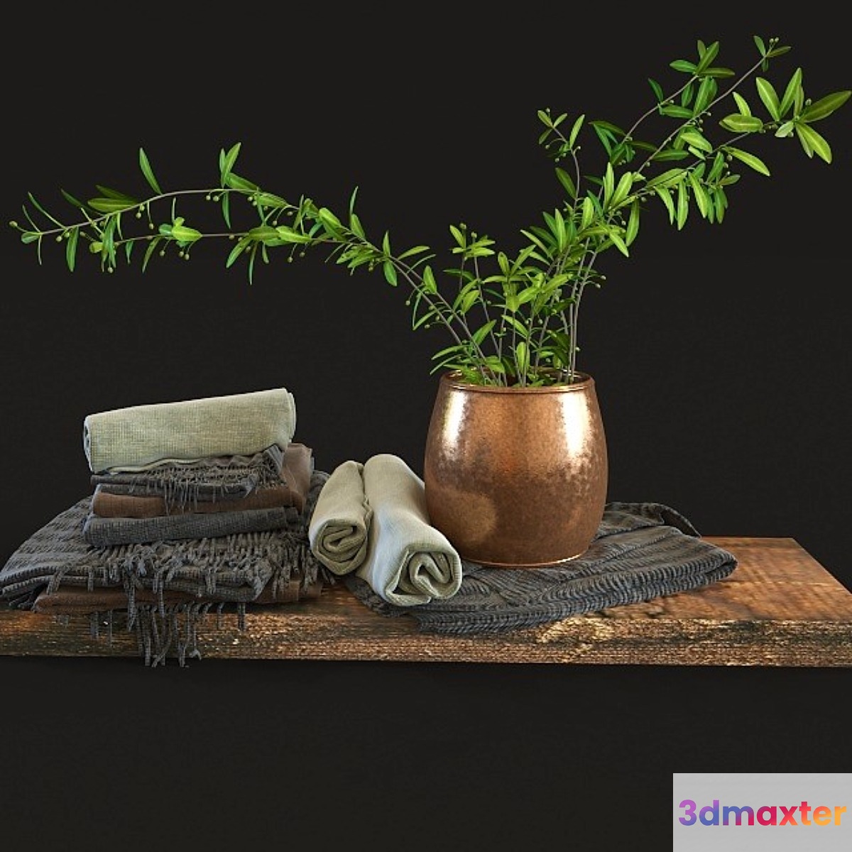 Olive set - No.2 3D Max