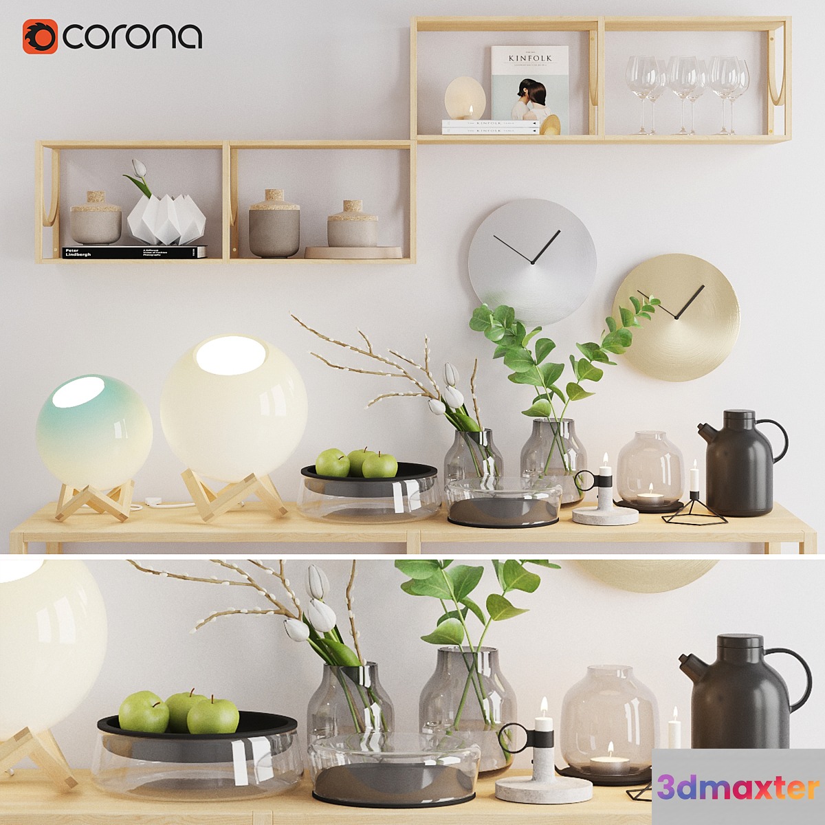 Note design Decor Copenhagen 3D Max