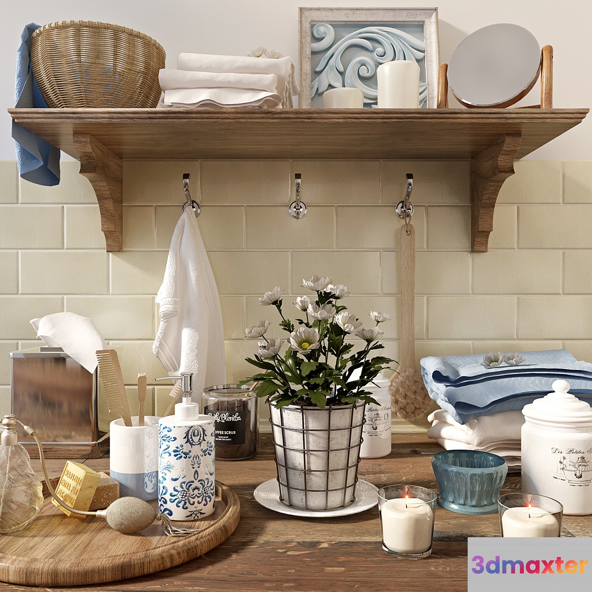 Bathroom decor set_6 - No.2