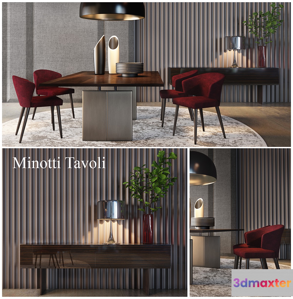 Minotti Tavoli Dining Furniture