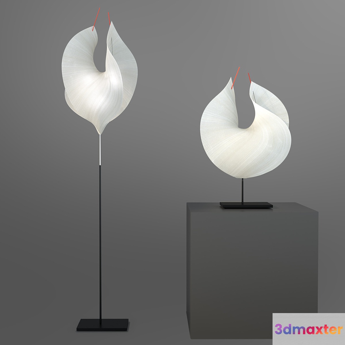 Ingo-maurer Babadul & Ingo-maurer Yoruba Rose 3D Max