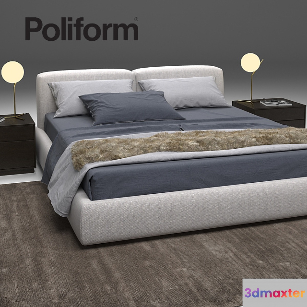 Bolton Bed Poliform - No.5