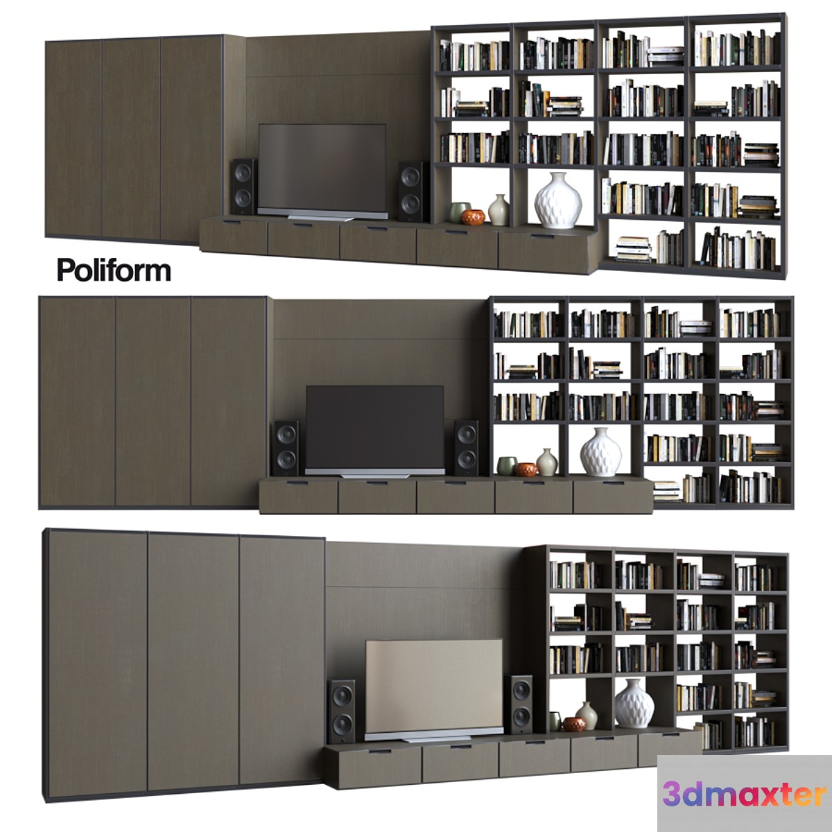 POLIFORM VARENNA SISTEMI GIORNO WALL SYSTEM 15 - No.3