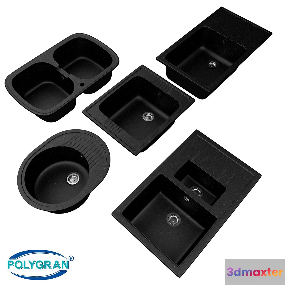 POLYGRAN set 4 3D Max