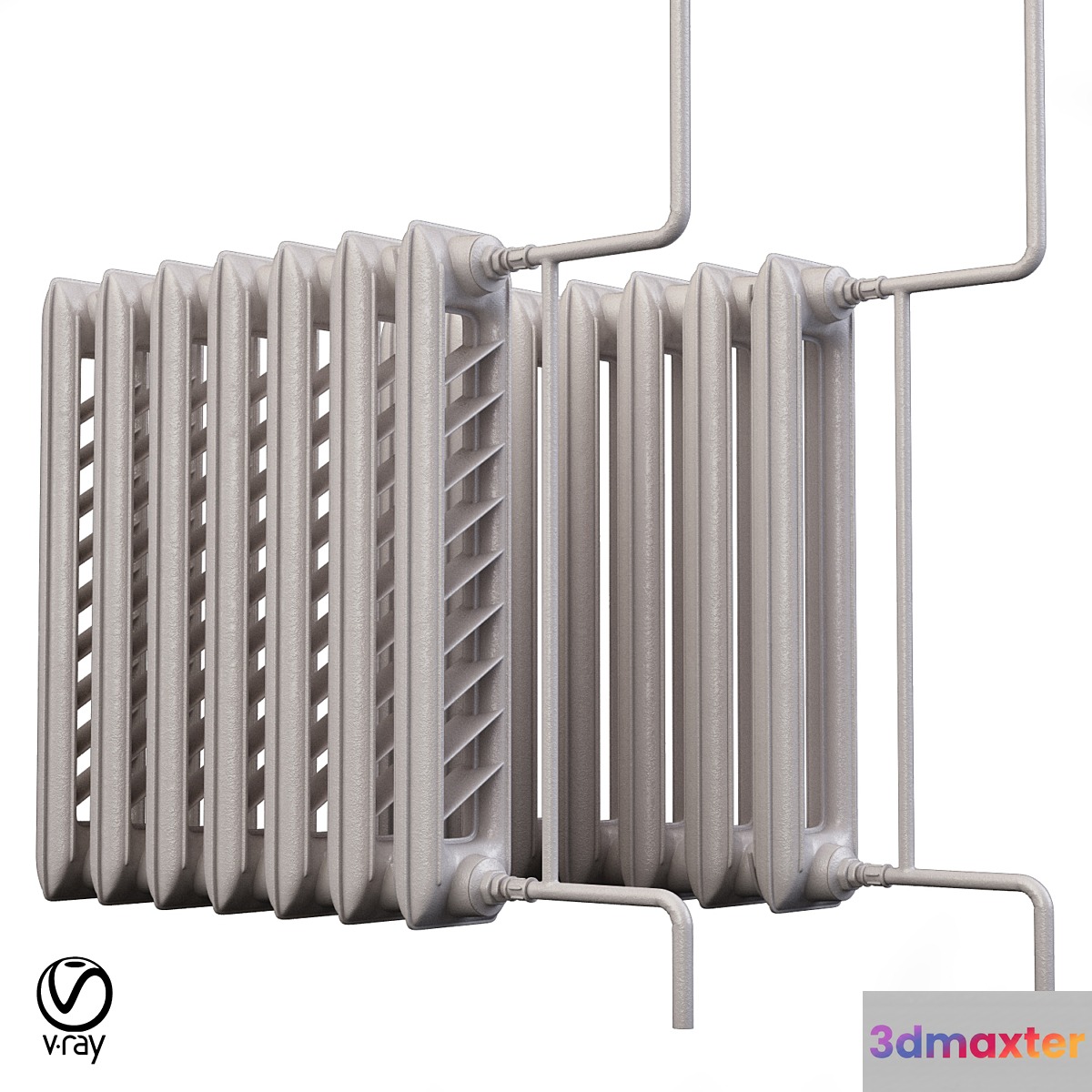 Radiator MC-140 3D Max
