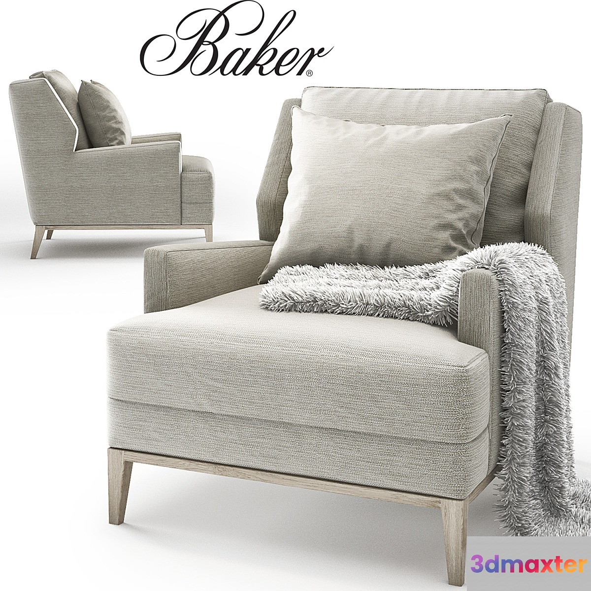 Baker_Anchor Lounge Chair_No. 6738C - No.2