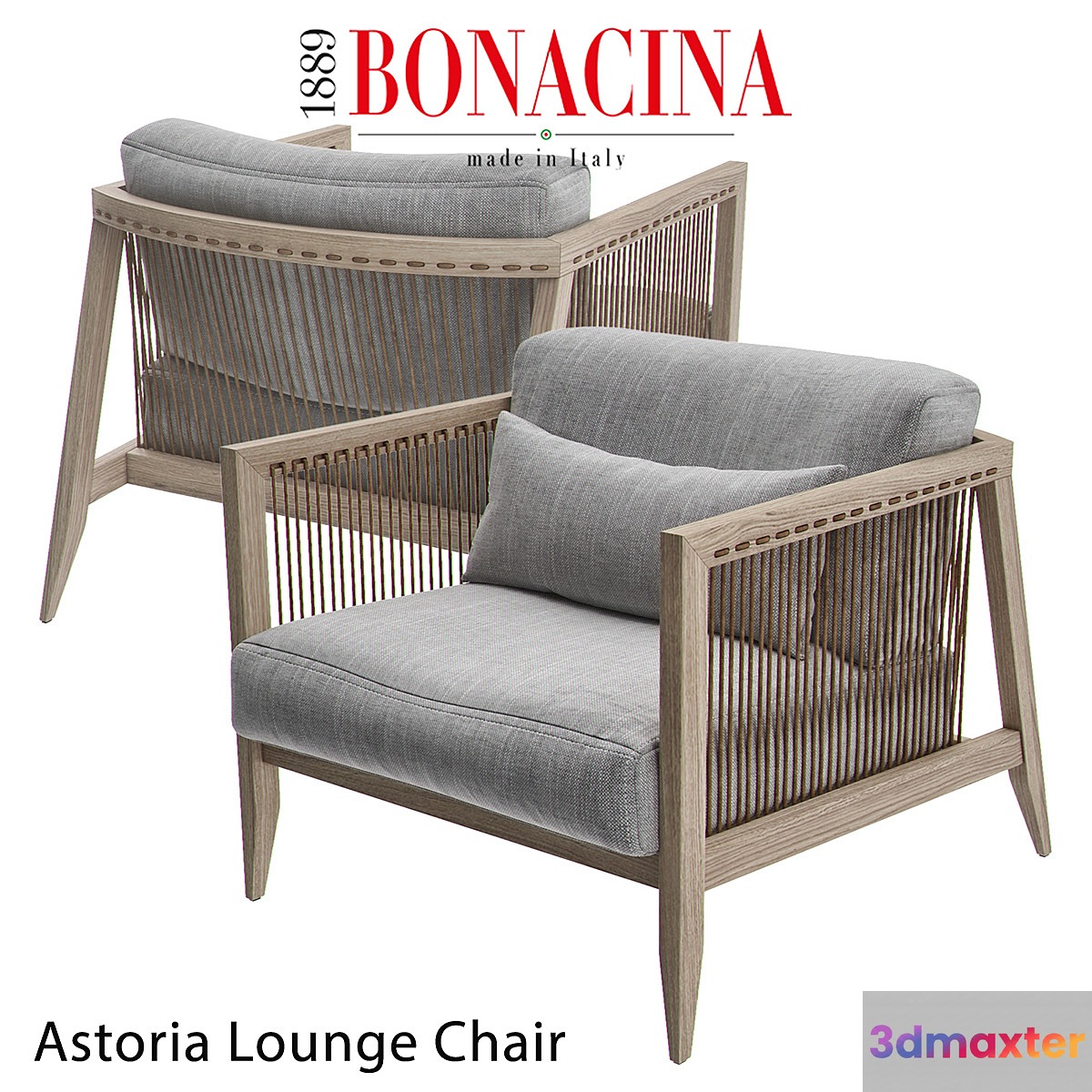 BONACINA ASTORIA Lounge Chair 3D Max