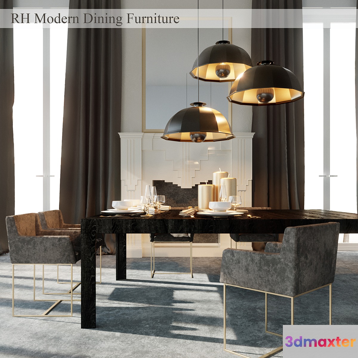 RH Modern Dining Furniture - No.2