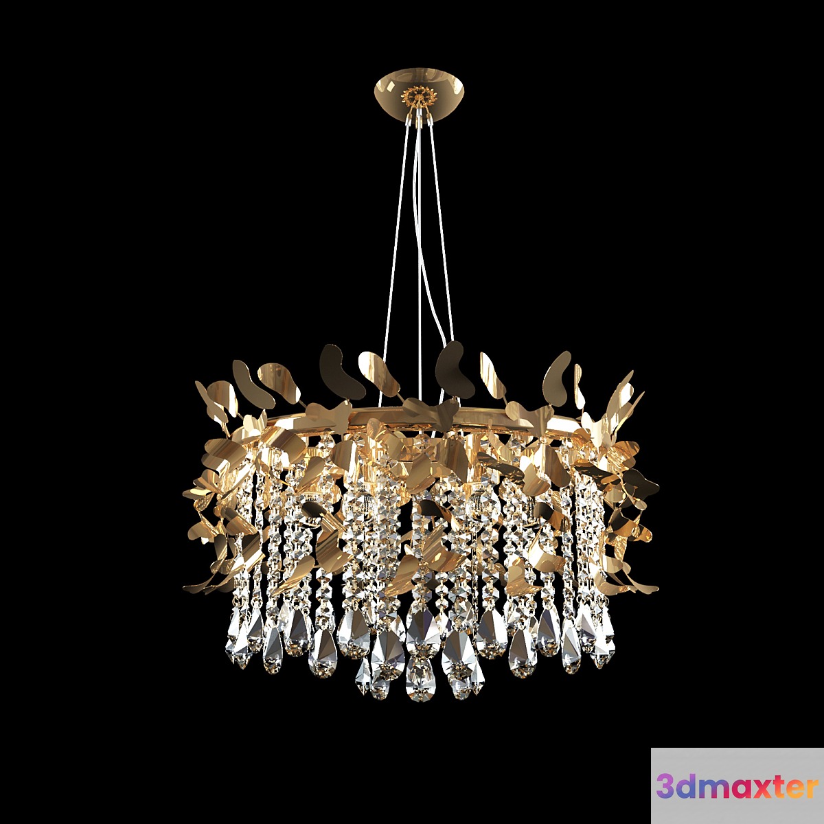 Chandelier pendant Crystal Lux Romeo SP6 GOLD - No.4