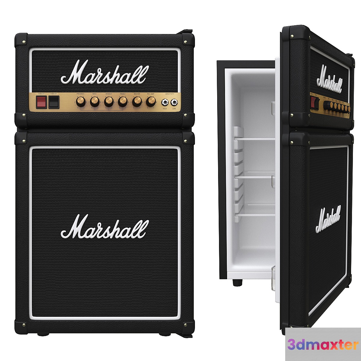 Refrigerator Marshall 3D Max