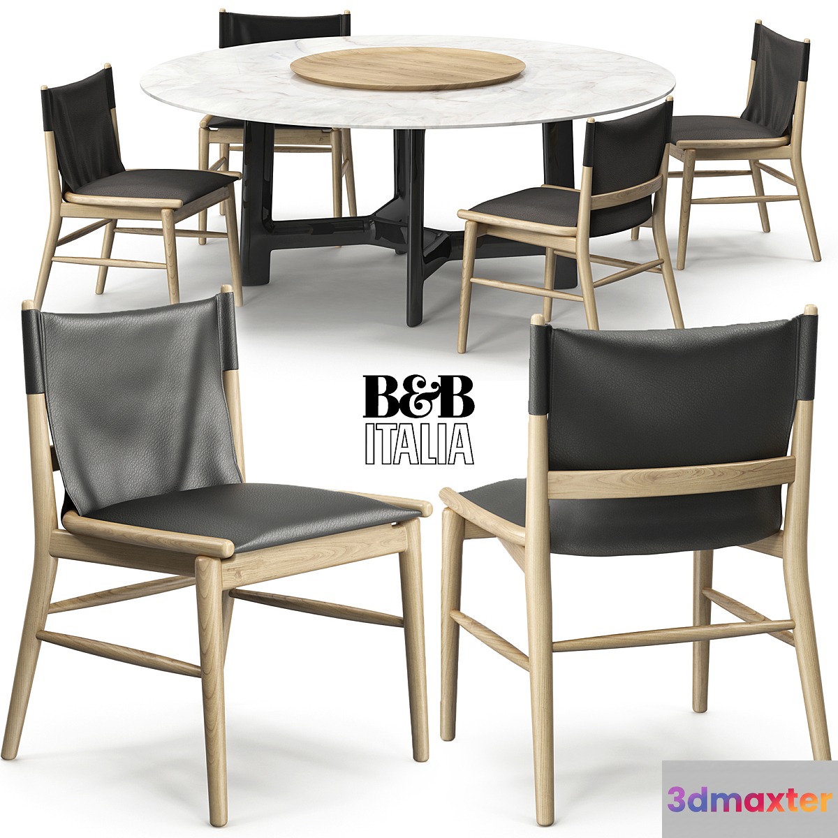 Jens chair Alex table B&B Italia