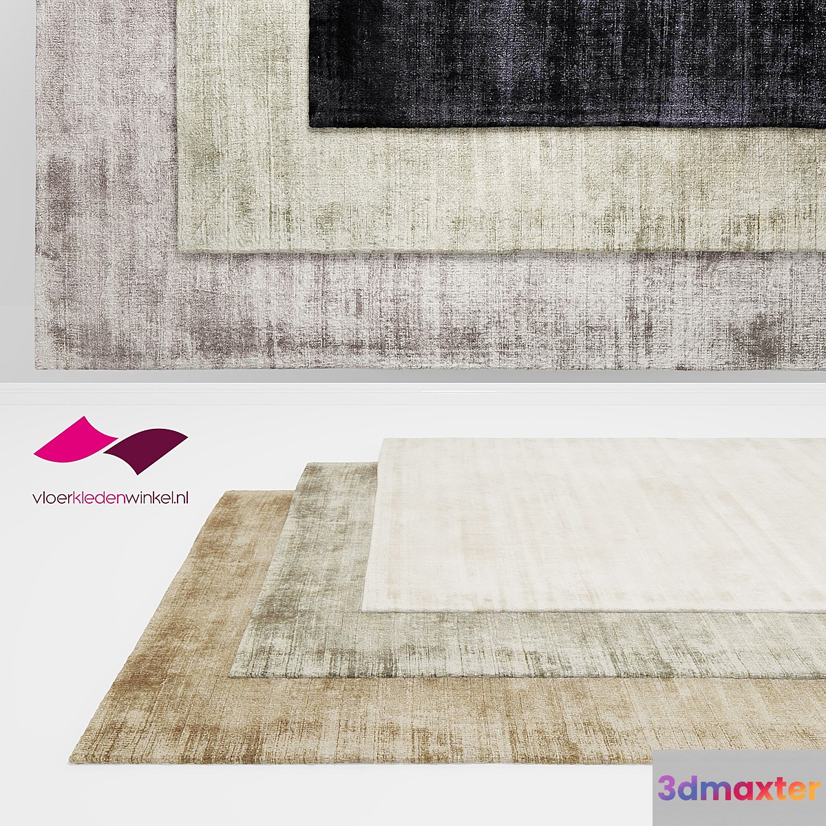 Vloerkledenwinkel Blade Rugs part 3 3D Max