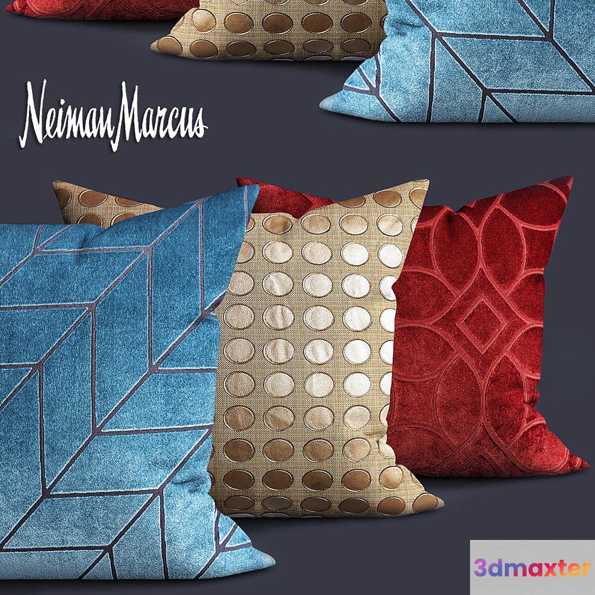 Modern Twist Gold Pillow