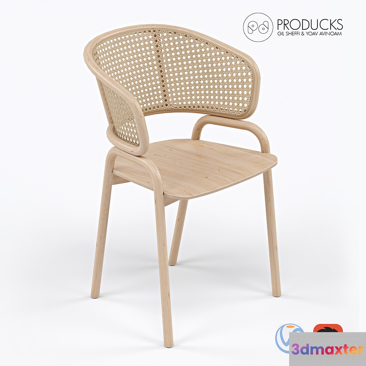Frantz Armchair by Producks Design Studio 3D Max
