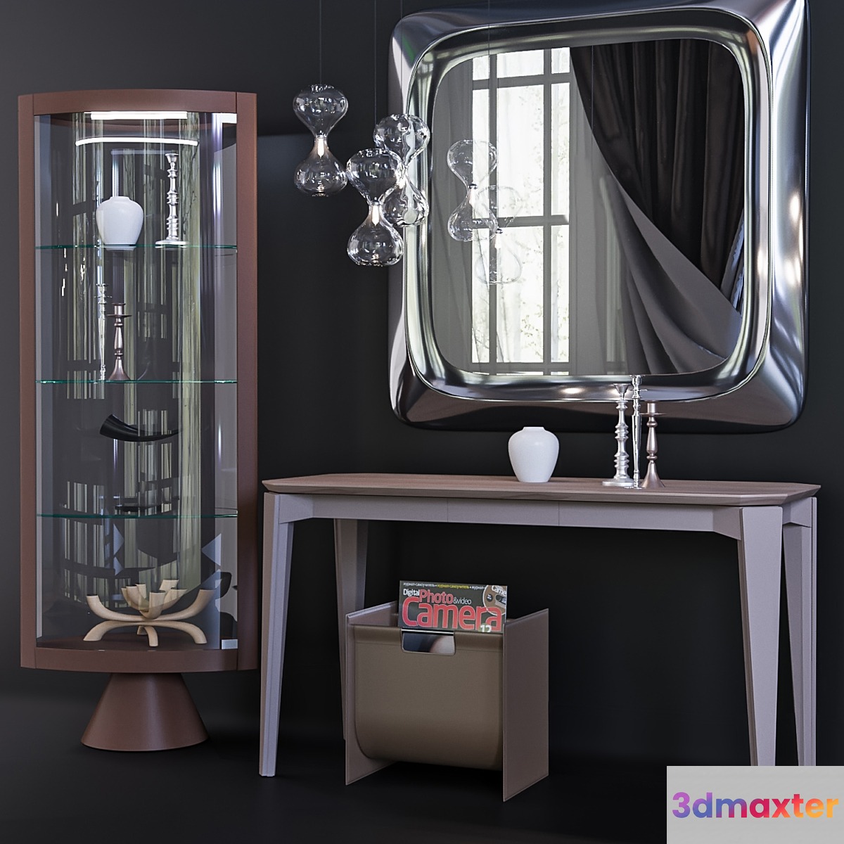Cattelan Italia set 3D Max