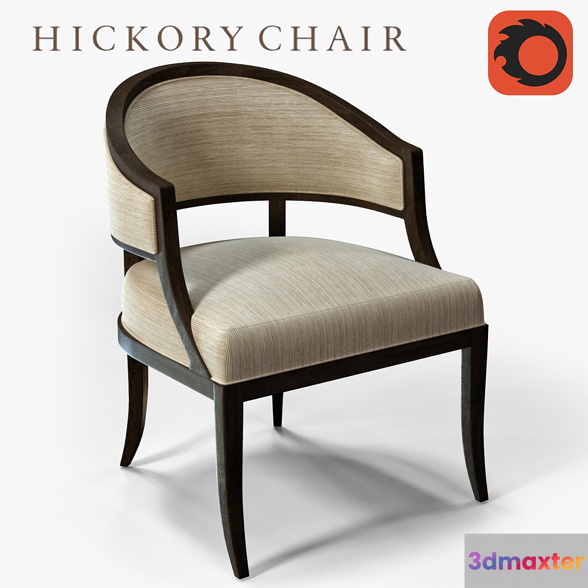 Hickory Chair Claude Chair 5412-23