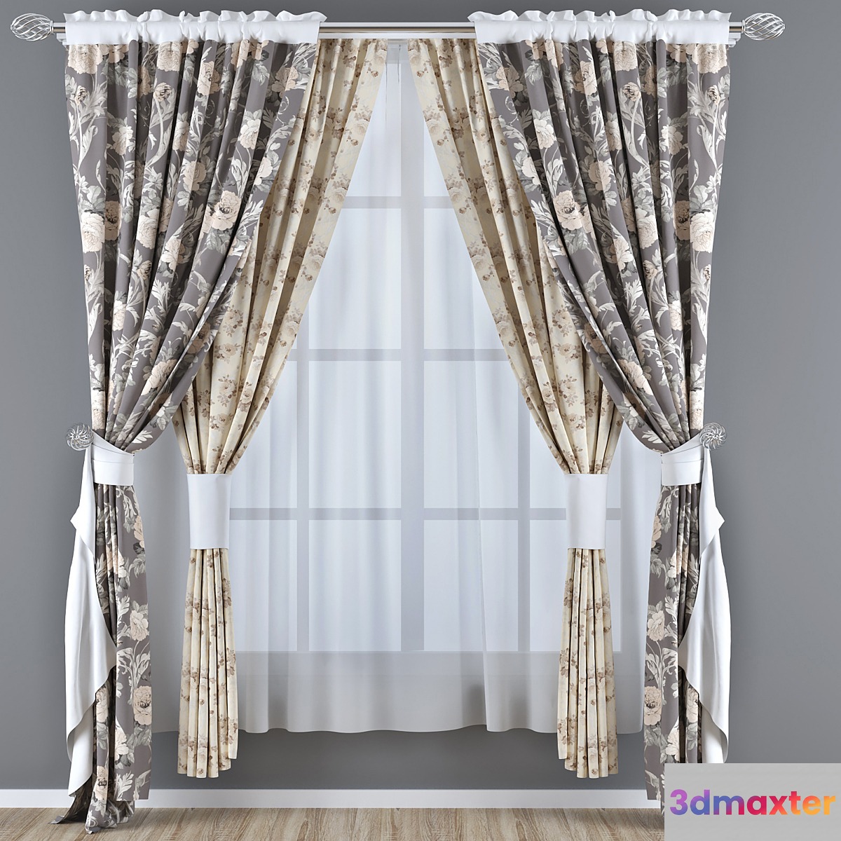 Curtains - No.14 3D Max