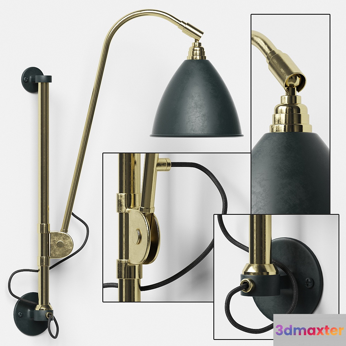 GUBI BL5 Wall Lamp Dia16 3D Max